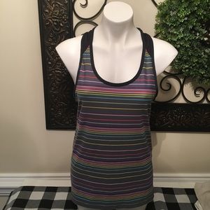 Old navy athletic tank rainbow size large